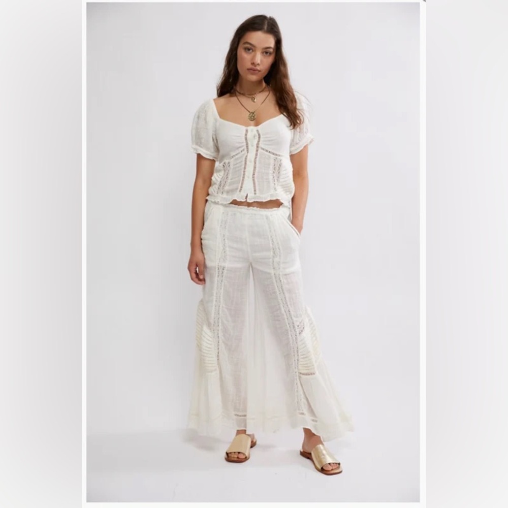 Free People Bali Alana Top & Pant Set $298